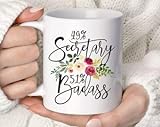 Sekretär Tasse, Sekretär Working Anniversary Geschenk, Sekretär Geschenk, Sekretär New Job Geschenk, Sekretär Anerkennung, lustige Sekretär Geschenk Idee, weiße Keramik T