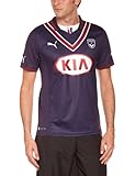 PUMA Herren Trikot Girondins De Bordeaux Home Shirt Replica, New Navy-Rio red, L, 743897 11