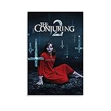 The Conjuring 2 (2016) Amerika Horror Movie Female Character Protagonist HD Poster Dormitory Animation Film Star Poster Restaurant Dekoration Gemälde Leinwand Wand Bar Cafe Classic Art Poster B