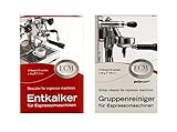 ECM Entkalker & Gruppenreiniger für Espressomaschinen je 10 Tüten Sparset B