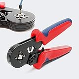 Crimpzange 0,25-6mm² Aderendhülsen Aderendhülsenzange Ratsche Zange Kab