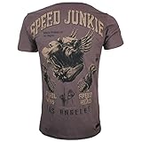 Yakuza Premium Herren T-Shirt 3207 weinrot L