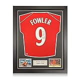 Exclusive Memorabilia Liverpool Trikot von Robbie Fowler signiert. S