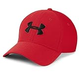 Under Armour Herren Men's Blitzing 3.0 Capatmungsaktive Mütze mit Schirm, Red / Red / Black, L/XL