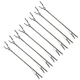 HAC24 8er Set Greifzange Müllzange Metall Greifhilfe Abfall Müll 90cm Greifer Greifarm Müllsammler Müllgreifer Abfallg