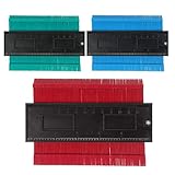 5 Zoll ABS Material Unregelmäßige Konturanzeige Multifunktionsmessgerät (Color : Red)