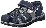 Primigi 7398200 Sandal, Azzurro/NER, 26 EU