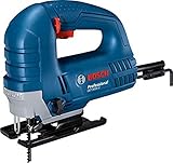 Bosch Professional Stichsäge GST 8000 E (inklusive 1x Sägeblatt T144 D, Spanreißschutz, im Karton)