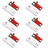 Schrank Magnet, Magnetschnäpper 6 Stück Ultra Dünn Magnetverschluss Tür Selbstklebend für Verschluss Schnapper Magnet Tur Türen Möbelmagnete für Küchenschrank Mag