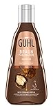 Guhl Braun Faszination Shampoo - 250 ml - Leuchtendes Haar - Farbschutz und Glanz für natürliches oder coloriertes B