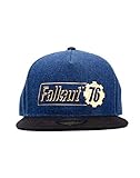 Difuzed Unisex Fallout 76 Logo Baseballkappe, Blau, Einheitsgröß