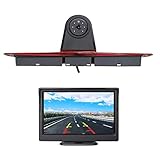 HD 720p MB Sprinter W906 Bremsleuchte Kamera Bremslicht Einparkkamera Rückfahrkamera Set Nachtsicht Kamera + 4.3' Zoll DVD Monitor TFT Bildschirm LKW KFZ LCD Display