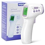 Fieberthermometer Kontaktlos maguja Digitales Fieberthermometer Infrarot Thermometer Stirnthermometer für Babys und Erwachsene 2 in 1 Medizinisches Stirn T