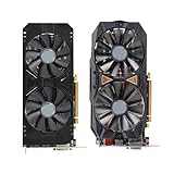 MKIOPNM Grafikkarte, RX580 8GB Grafikkarten RX 580 8GB 256bit GDDR5 DP DVI PC Gaming Grafikkarte