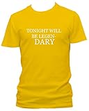 Tonight Will be… How i met Your Mother Fun Spruch T-Shirt, Größe:XXL;Farbe:gelb