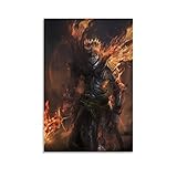 Dark Souls 3 Gaming-Poster, Leinwand-Kunst-Poster und Wandkunstdruck, modernes Familienschlafzimmerdekor, 30 x 45