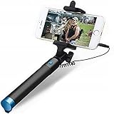 Retoo Erweiterbar Selfie Stick 78cm mit 360 Grad drehbarer, rutschfest Einbeinstativ mit Hand Griff und Griffbereich 90MM, Monopad für Self Portrait, iOS, Android, Smartphone, Teleskop Stab, B