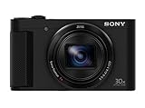 Sony DSC-HX90 Kompaktkamera (30x opt. Zoom, 60x Klarbild-Zoom, 7,5 cm (3 Zoll) Display, 5-Achsen Bildstabilisator, Full HD Video) schw
