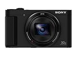 Sony DSC-HX90 Kompaktkamera (30x opt. Zoom, 60x Klarbild-Zoom, 7,5 cm (3 Zoll) Display, 5-Achsen Bildstabilisator, Full HD Video) schw