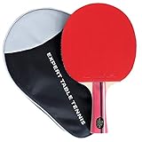 Palio Master 3.0 Tischtennisschläger mit Tasche, ITTF-geprüft, ausgestellt, für Anfänger, Ping-Pong, Schläger,