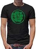 TShirt-People Hulk Fist Bump T-Shirt Herren XXXXL Schw