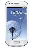 Samsung Galaxy S3 mini I8190 Smartphone (10,2 cm (4 Zoll) AMOLED Display, Dual-Core, 1GHz, 1GB RAM, 5 Megapixel Kamera, Android 4.1) marble-w