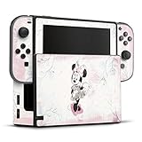DeinDesign Skin kompatibel mit Nintendo Switch Folie Sticker Minnie Mouse Disney Vintag