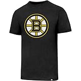 47 Brand NHL T-Shirt Boston Bruins Club Logo Eishockey (S)