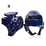 Siwei Taekwondo-Schutzhelm, hochwertig, für Taekwondo, Karate, MMA, Boxen, Kickboxen, Kopfschutz, UMM1048815J, M