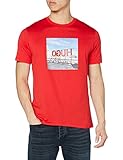 HUGO Mens Dus T-Shirt, Open Pink (693), M