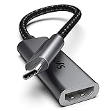 Syntech USB C auf HDMI Adapter 4K, Thunderbolt 3 auf HDMI Adapter, kompatibel mit MacBook Pro 2020 MacBook Air 2020 iPad Mini 6/Pro/Air 2021 iMac 2021 Surface Pro 8/X Go Studio Galaxy D