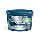 Diesco DIN Weiß Wandfarbe Innenfarbe 1 L