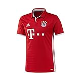 adidas Herren Fußball/Heim FC Bayern München Replica Trikot, Fcb True Red/White, XL