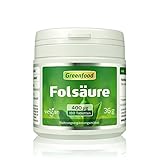 Folsäure, 400 µg, hochdosiert, 180 Tabletten, vegan – für Blutbildung und Wundheilung, bei Kinderwunsch und Schwangerschaft, für Zellwachstum. OHNE künstliche Zusätze. Ohne Gentechnik
