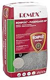 ROMEX Fugensand NP 25kg Sack, Farbe Steingrau - Der feste Fugensand gegen Unk