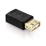 conecto CC20128 USB 2.0-Adapter Micro-USB-Buchse auf USB-Buchse Typ A Schw