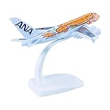 CYGG Simulierte solide Legierung Ana A380 Kala Flugzeug Modell Spielzeug, 1/500, Home Ornament Airliner Simulation Flugzeug Spielzeug Sammlung