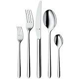 WMF Flame Besteck Set 12 Personen, Essbesteck 60 teilig, Monobloc-Messer, Cromargan protect Edelstahl poliert, kratzbeständig, spü