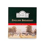 Ahmad Tea English Breakfast 100 Teebeutel mit Band/Tagged, Schwarzer Tee, 200g