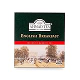 Ahmad Tea English Breakfast 100 Teebeutel mit Band/Tagged, Schwarzer Tee, 200g