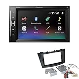 Pioneer DMH-A240BT 2-DIN Autoradio Bluetooth USB passend für Suzuki Swift IV ab 2010 schw