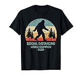 Social Distancing World Champion Berge Outdoor Geschenk T-S