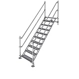 Scafom-rux Treppe 2,0m, Komplettbausatz, universell, für gewerbliche und private Einsatzzweck