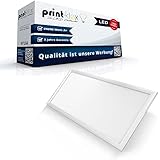 LED Panel Ultraslim 30x60cm Deckenleuchte Lampe Flächenleuchte 4000K-Neutralweiß 22W 2125 LM Weißer Rahmen 60 x 30cm 60cm x 30cm 2125 Lumen - Office Plus S