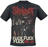 Slipknot Fuck Me Up Männer T-Shirt schwarz S 100% Baumwolle Band-Merch, B