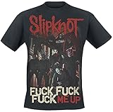 Slipknot Fuck Me Up Männer T-Shirt schwarz S 100% Baumwolle Band-Merch, B