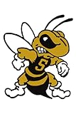 West Virginia State Yellow Jackets Notebook: Minimalist Composition Book | 100 pages | 6' x 9' | Collage Lined Pages | Journal | Diary | For Students, ... School, College, University, School Supp