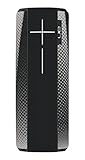 Ultimate Ears Megaboom Tragbarer Bluetooth-Lautsprecher, Satter Tiefer Bass, Wasserdicht, App-Navigation, Kann mit weiteren Lautsprechern verbunden werden, 20-Stunden Akkulaufzeit - cityscape/schw