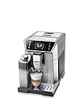 De'Longhi PrimaDonna Class ECAM 550.85.MS Kaffeevollautomat mit LatteCrema Milchsystem, Cappuccino und Espresso auf Knopfdruck, 3,5 Zoll TFT Farbdisplay und App-Steuerung, silb