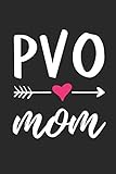 PVO Mom: Volunteer Appreciation Gift Notebook for School Parent Volunteers (Journal, Diary)